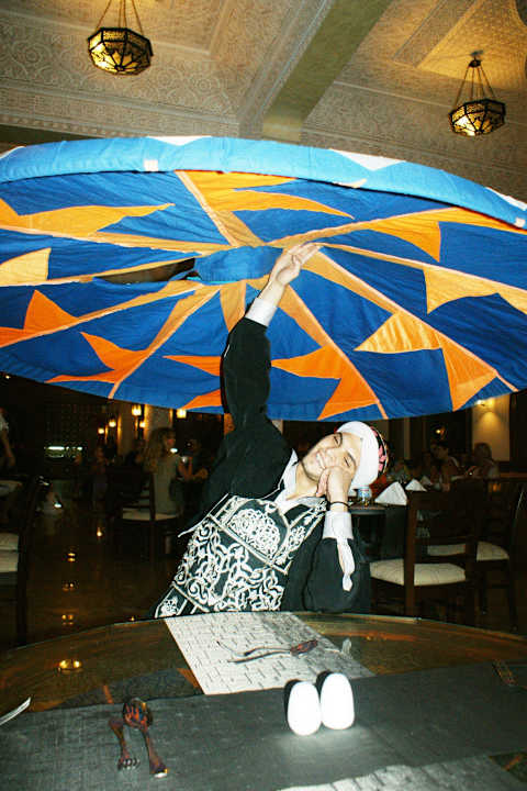 Derwisch beim Marokkaner Pickalbatros Alf Leila Wa Leila Resort - Neverland Hurghada