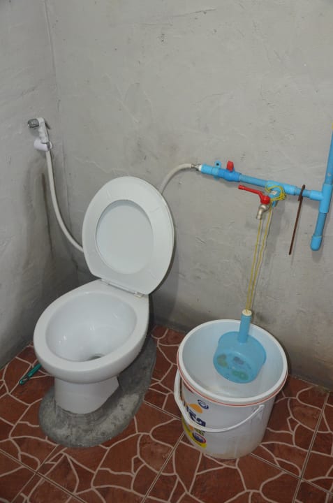 Badezimmer Gästehaus Independent Bo