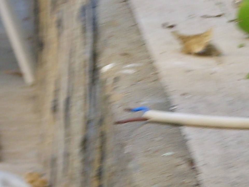 Blanke Kabel, Vorsicht! Semt Luna Beach Hotel