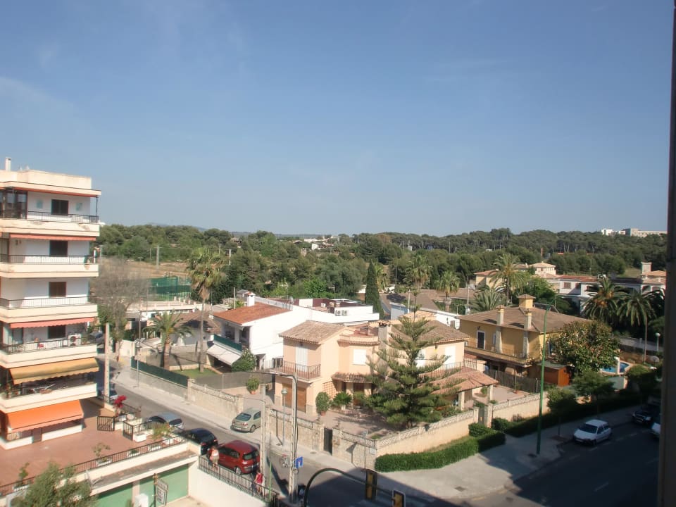 Ausblick Balkon Zimmer 442 Hotel Cosmopolitan