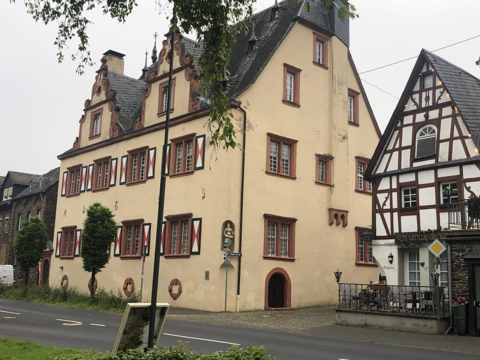 Außenansicht Moselstern Hotel Zum guten Onkel