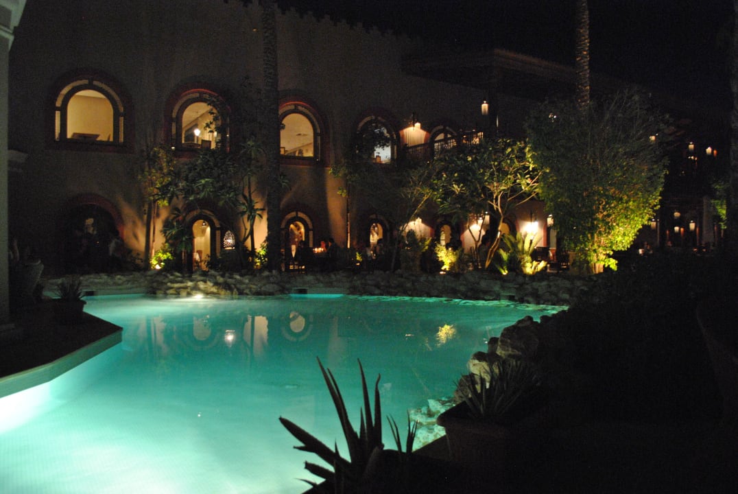 Blick vom Cafe aus Ghazala Gardens