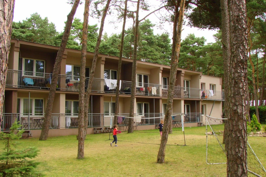 Budynek Fala od strony balkonów Marena Wellness & Spa