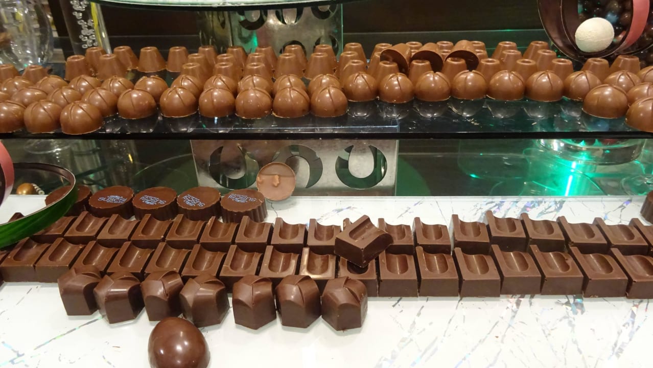 Buffet de pralines Susesi Luxury Resort