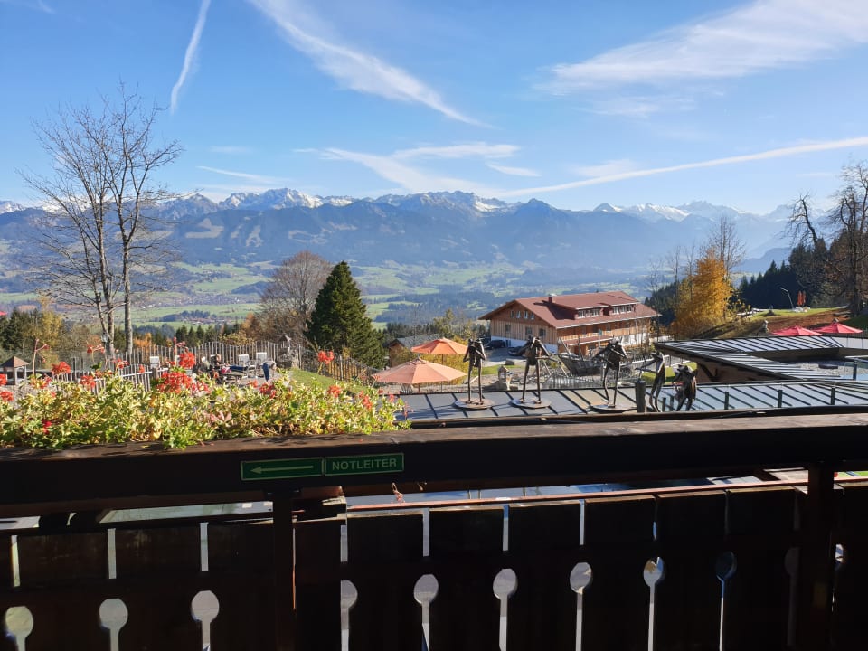 Ausblick Familotel Allgäuer Berghof