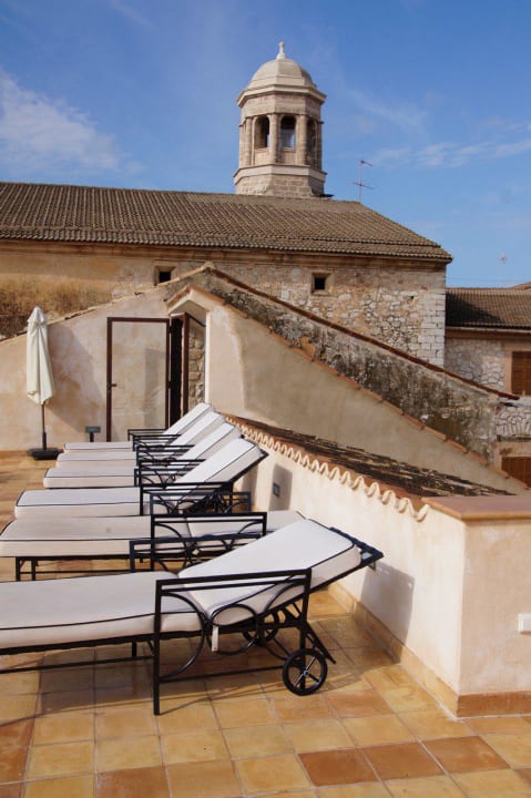 Pool und Dachterrasse Cas Comte Petit Hotel & Spa