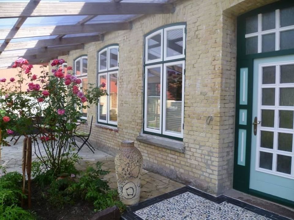 Eingang in die Ferienwohnung Putbrese-Hof