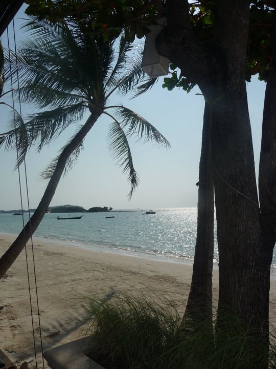 Blick vom Frühstückstisch Chaweng Regent Beach Resort