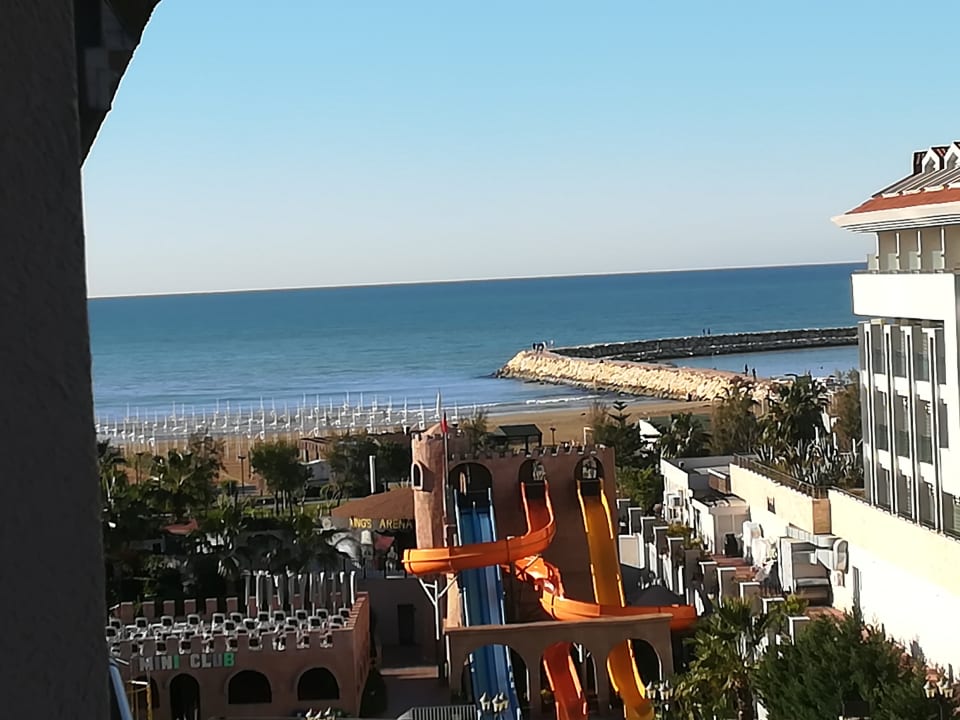 Blick vom Balkon  Aydinbey Kings Palace & Spa