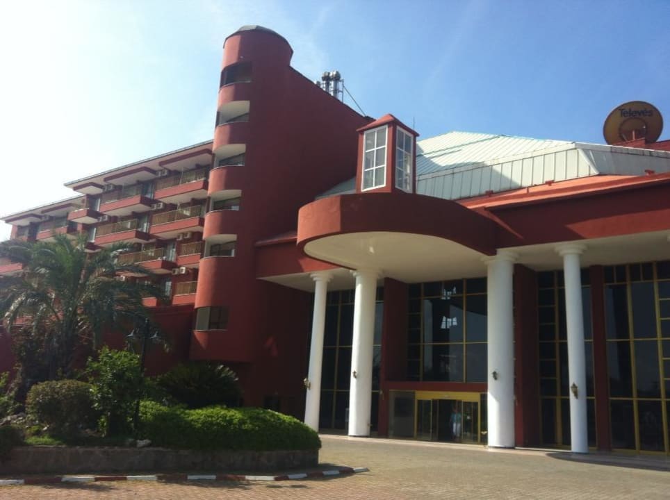 Hotel Eingang  Selge Beach Resort