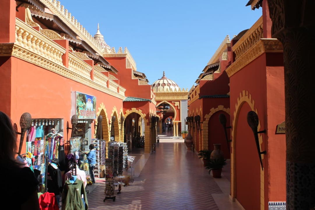 Einkaufspassage im Hotel Pickalbatros Alf Leila Wa Leila Resort - Neverland Hurghada