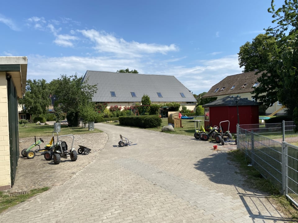 Außenansicht Ferienbauernhof Liesenberg mit Meerblick