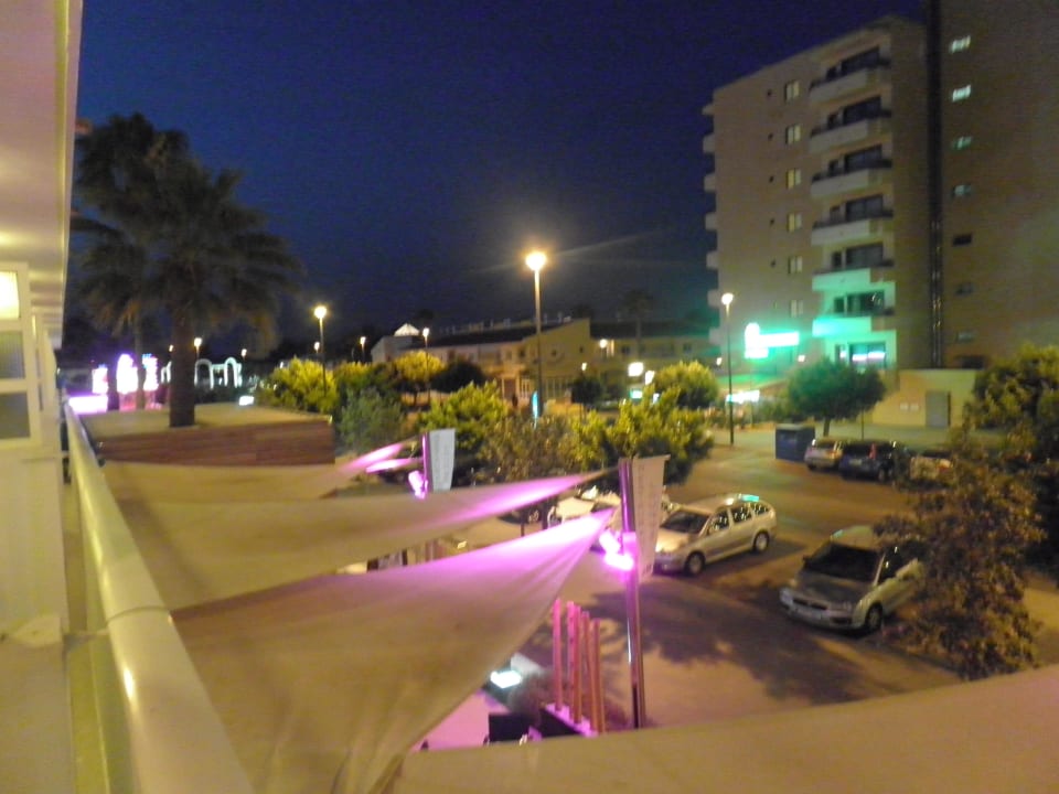 Abends vom Balkon aus JS Hotel Sol de Alcudia