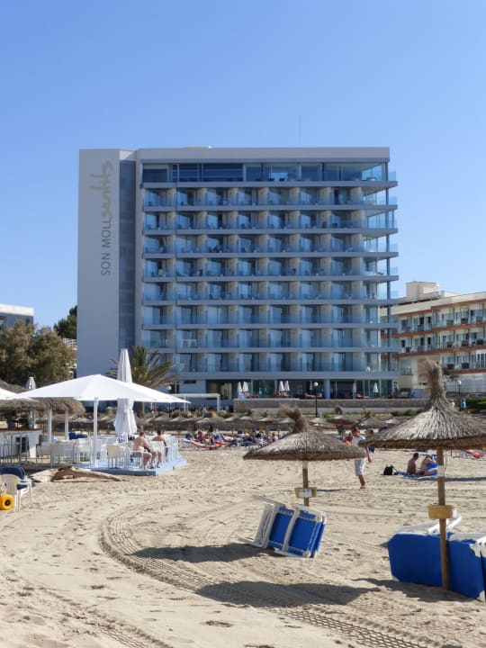 Ansicht vom Strand Son Moll Sentits Hotel & Spa