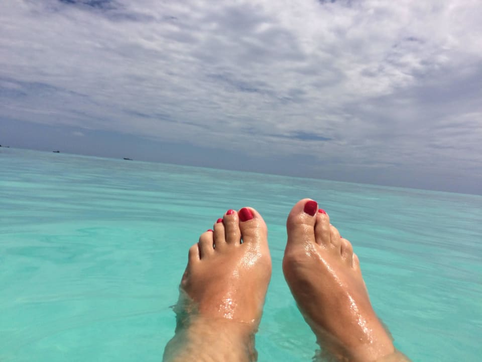 Glasklares Wasser Summer Island Maldives