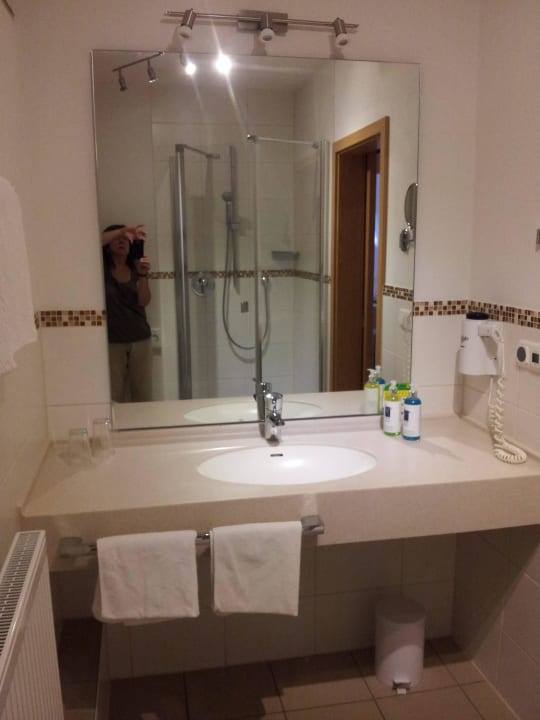 Badezimmer Hotel Frankenhof Altmühlsee