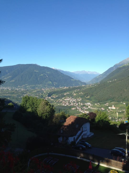 Ausblick vom Balkon Hotel Fürstenhof