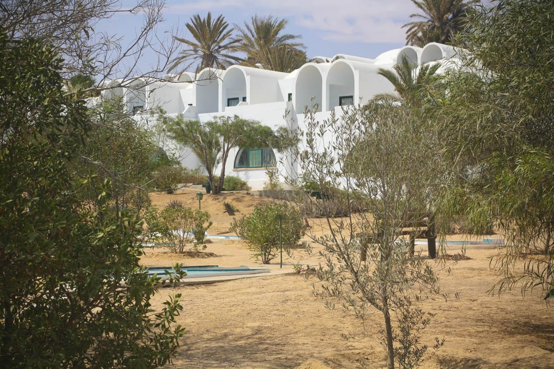 Aussenansicht der Zimmer Hotel Sangho Club Zarzis