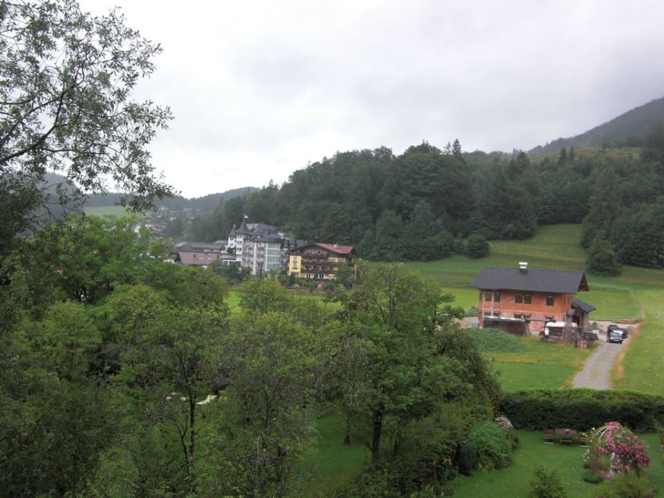 Ausblick vom Balkon Rennrad- & Triathlonhotel Jakob