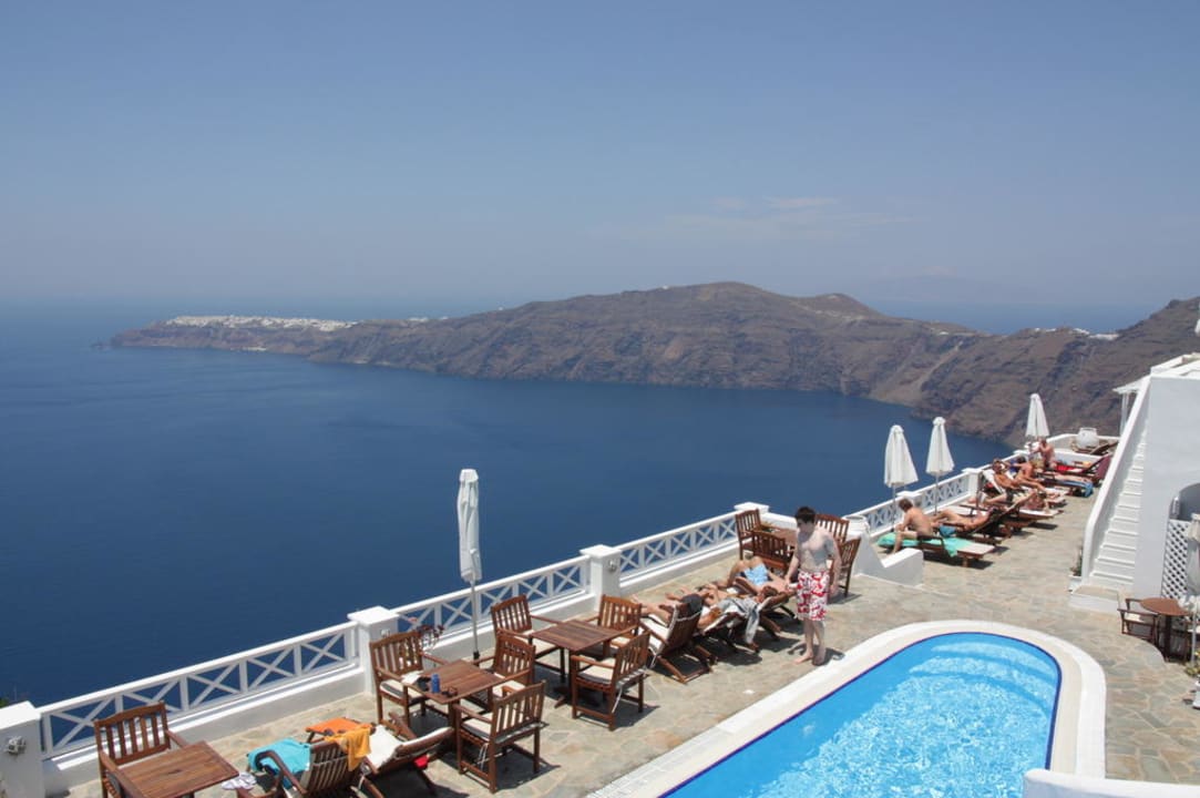 Ausblick von der Terrasse Regina Mare