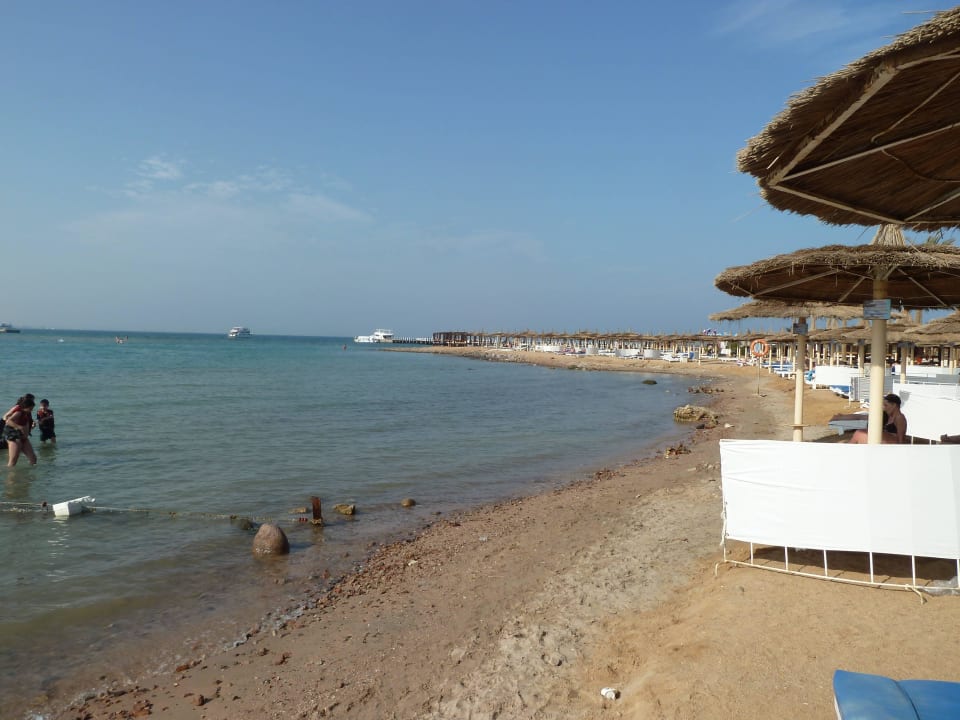 Steine über Steine Ebbe und Flut Pickalbatros Dana Beach Resort - Hurghada