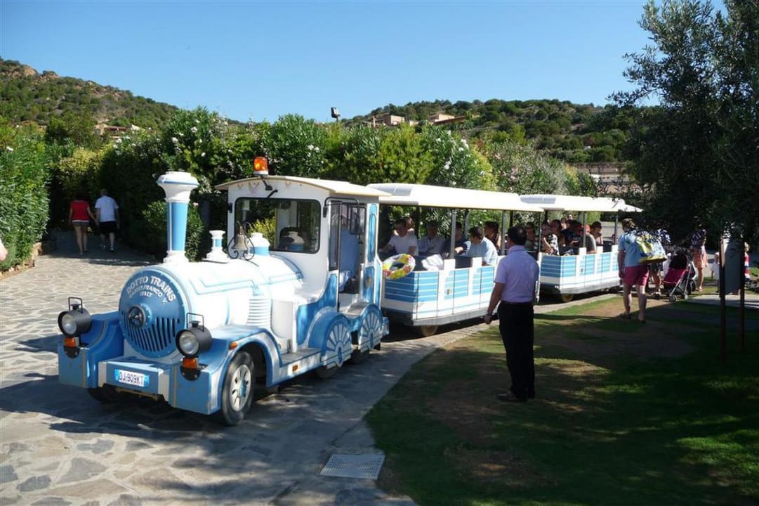 Bimmelbahn Chia Laguna - Hotel Village, Sardinia