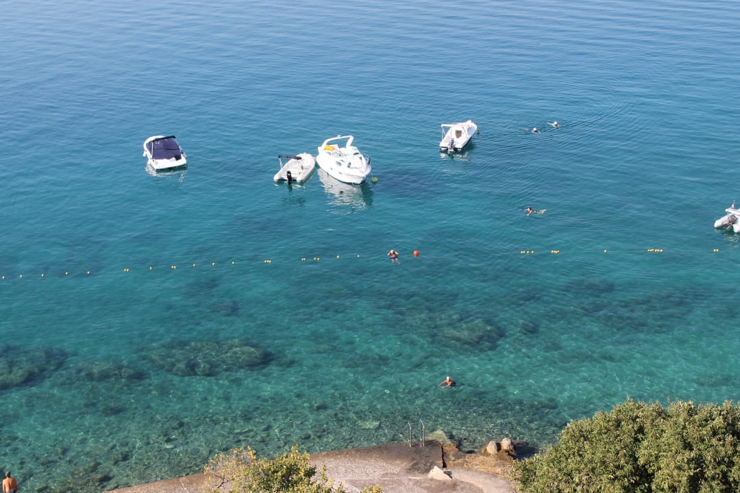Unser Zimmerblick auf den Strand! Hotel Marina