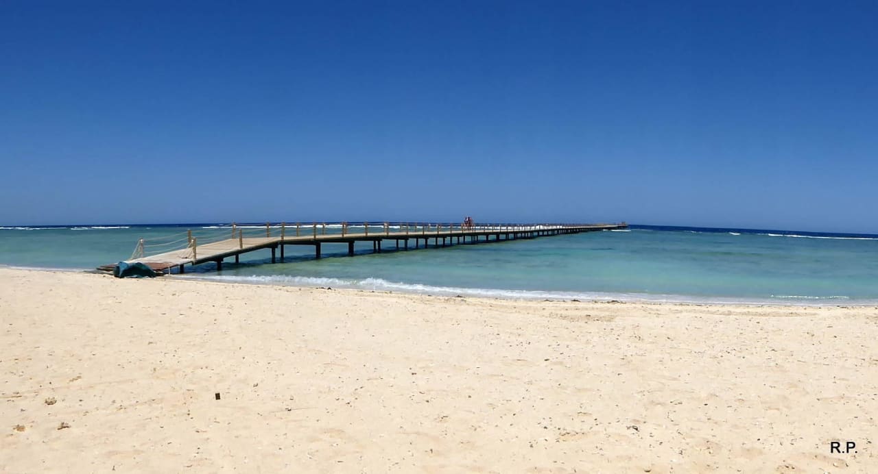 Strand-Steg Novotel Marsa Alam Beach Resort