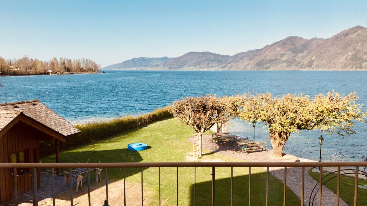 Ausblick Hotel Stadler am Attersee