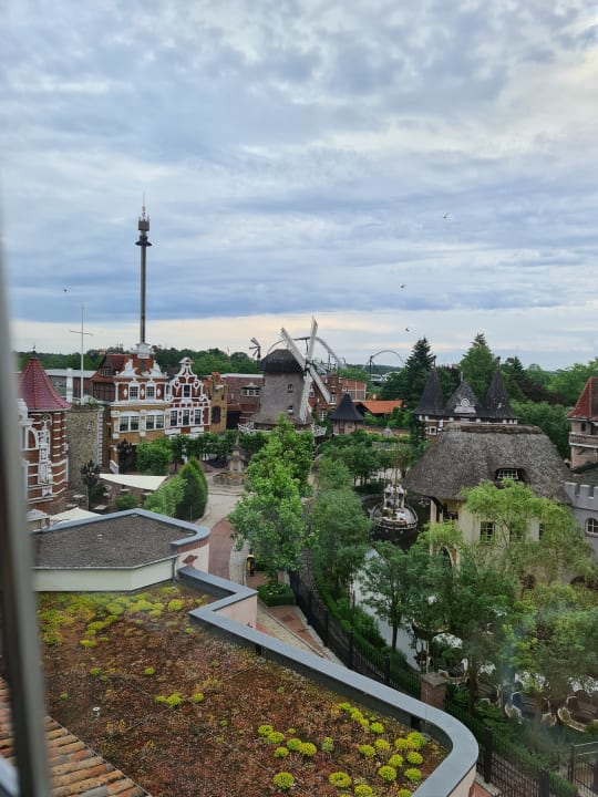 Ausblick Heide Park Abenteuerhotel