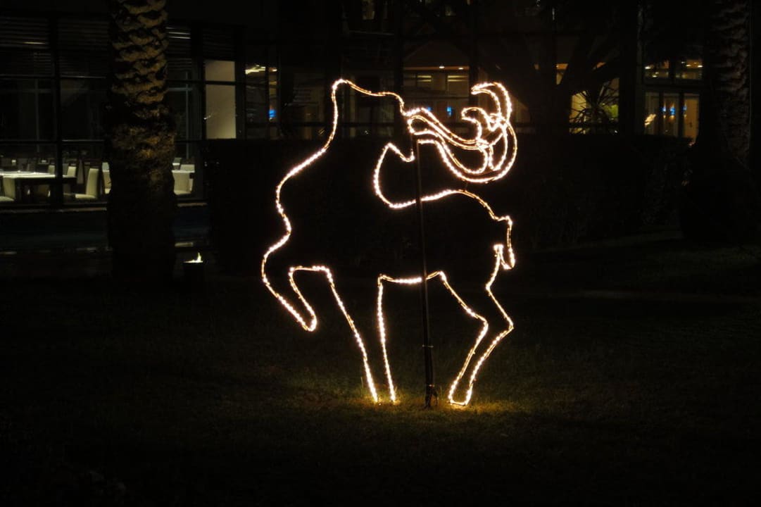 Beleuchtung bei Nacht Limak Limra Hotel & Resort