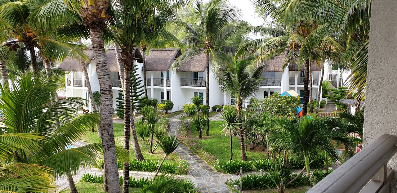 Ausblick Veranda Palmar Beach Hotel