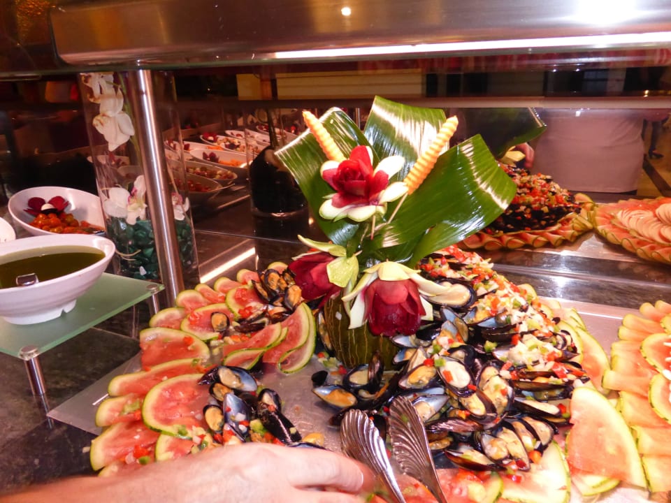 Moules au buffet Bahia Principe Sunlight Costa Adeje