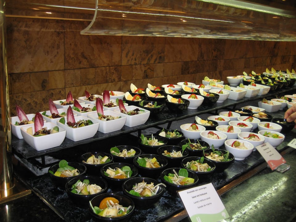 Vorspeisen nicht nur für das Auge Hipotels Hipocampo Palace & Spa