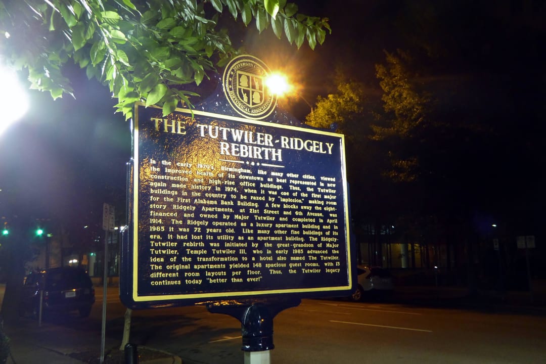 Streetmarker Hotel Hampton Inn & Suites Birmingham-Downtown-Tutwiler