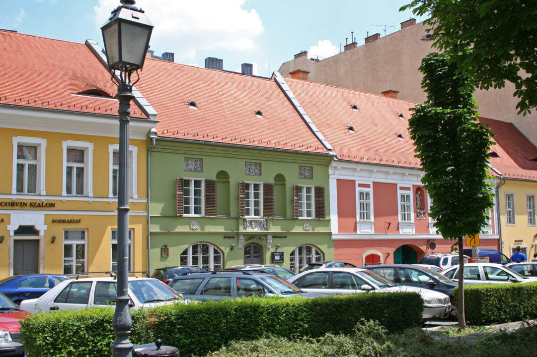 Rückseite des Hotels Park Plaza Budapest