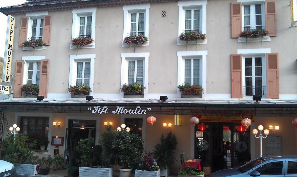 Ansicht von der Strasse Hotel Fifi Moulin
