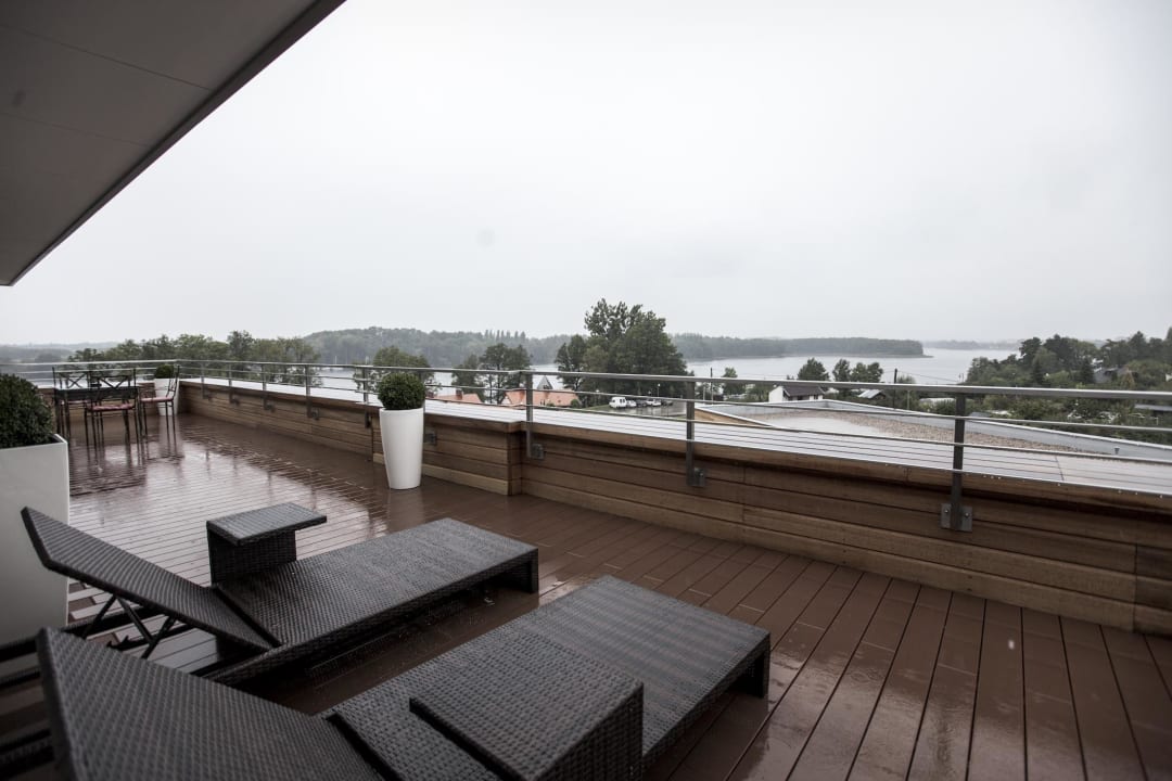 Prywatny taras Apartament Terrace Suite GrandHotel Tiffi