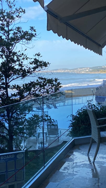 Ausblick Aska Hotel Just in Beach