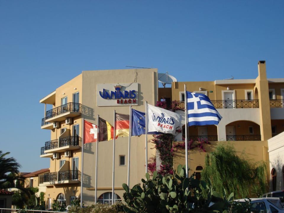 Haupteingang Vantaris Beach Vantaris Luxury Beach Resort