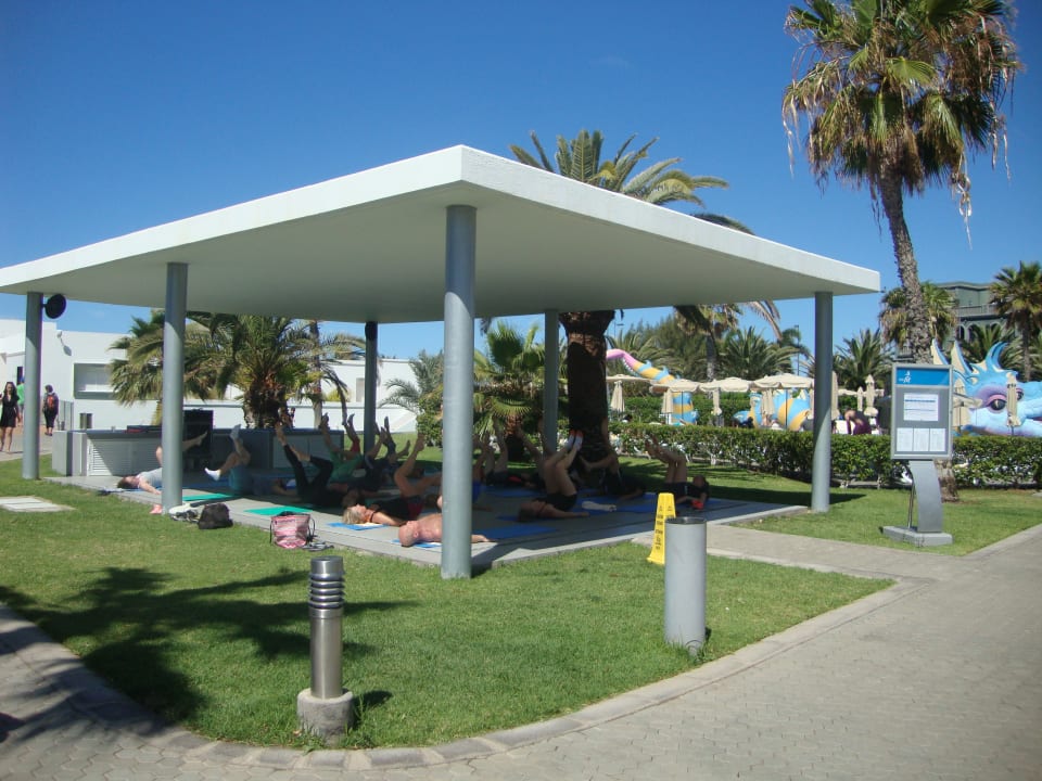 Fitness am Morgen Hotel Riu Gran Canaria