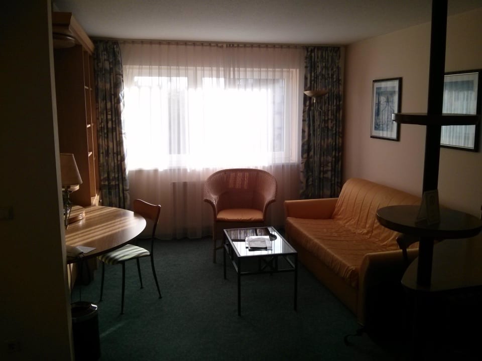 Wohnzimmer Suite Hotel Leipzig