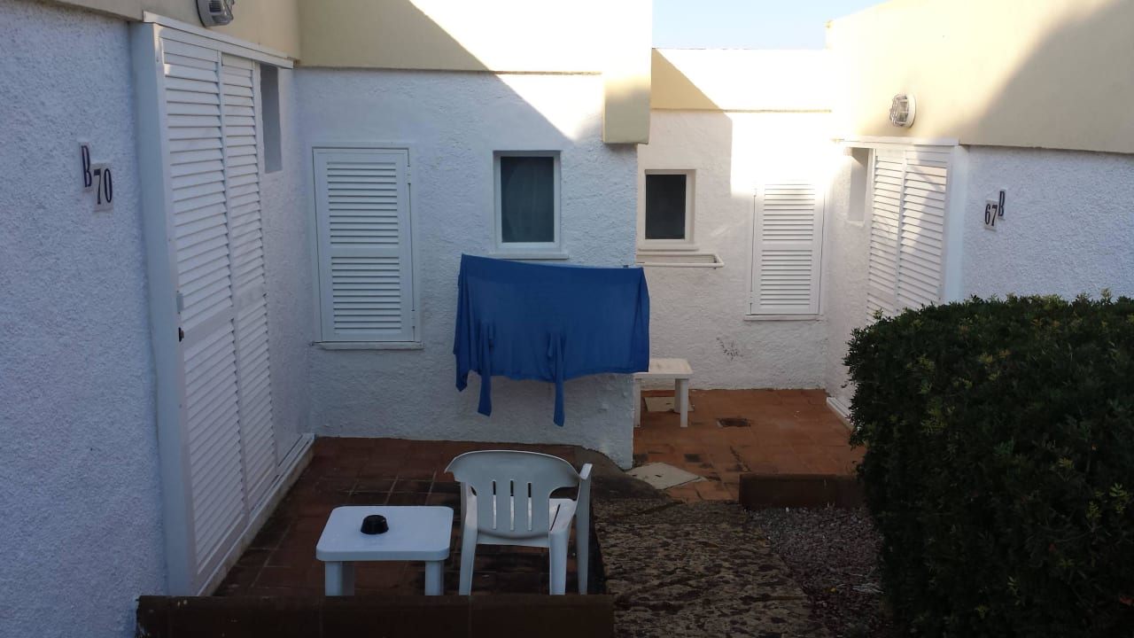 Terrasse und Nachbarterrasse Sun Club Eldorado
