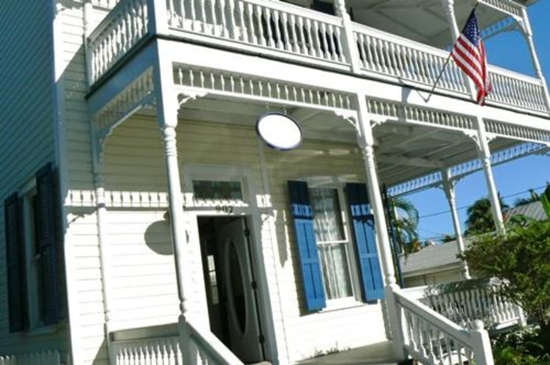 Typisches Südstaaten-Gebäude Hotel Azul Key West