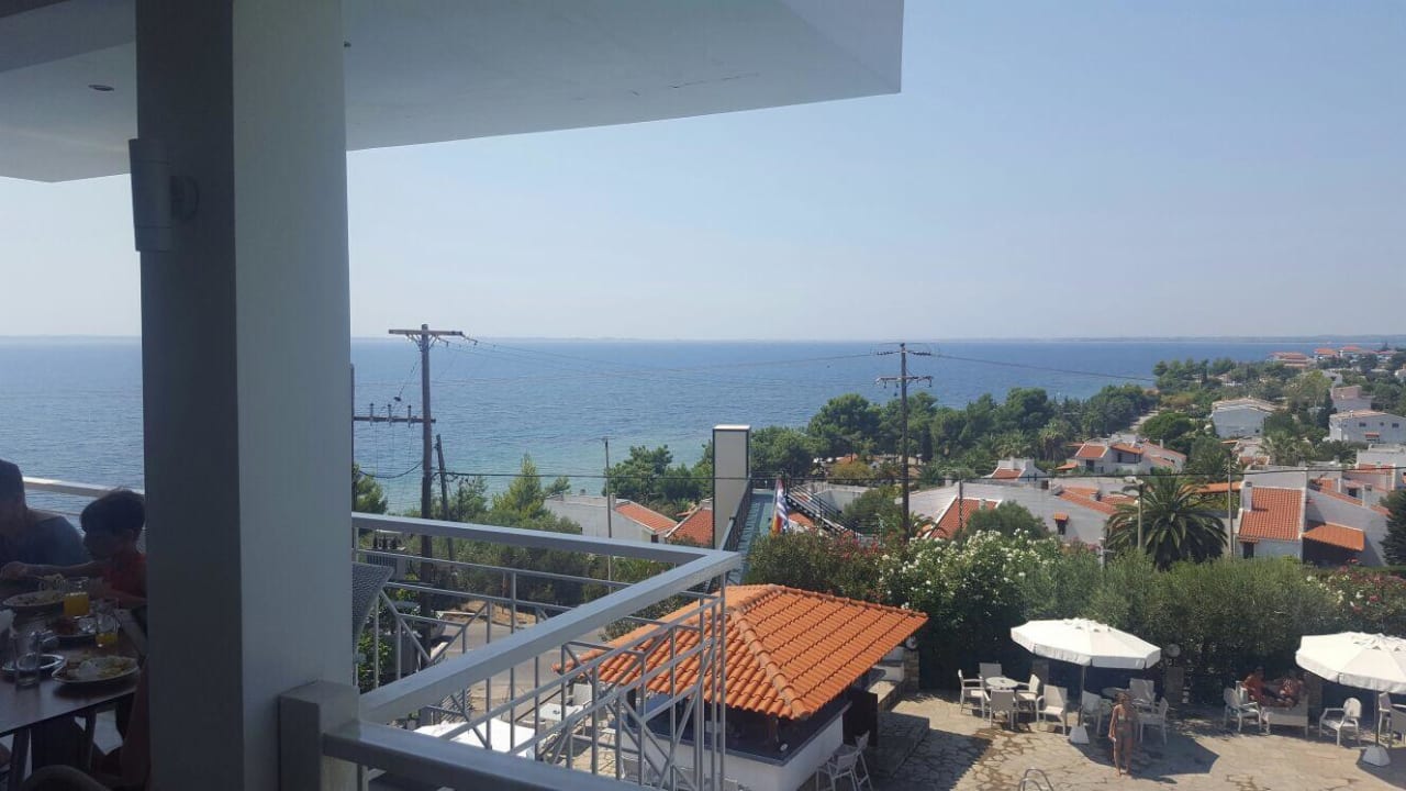 Pogled iz restorana Glavas Inn Hotel