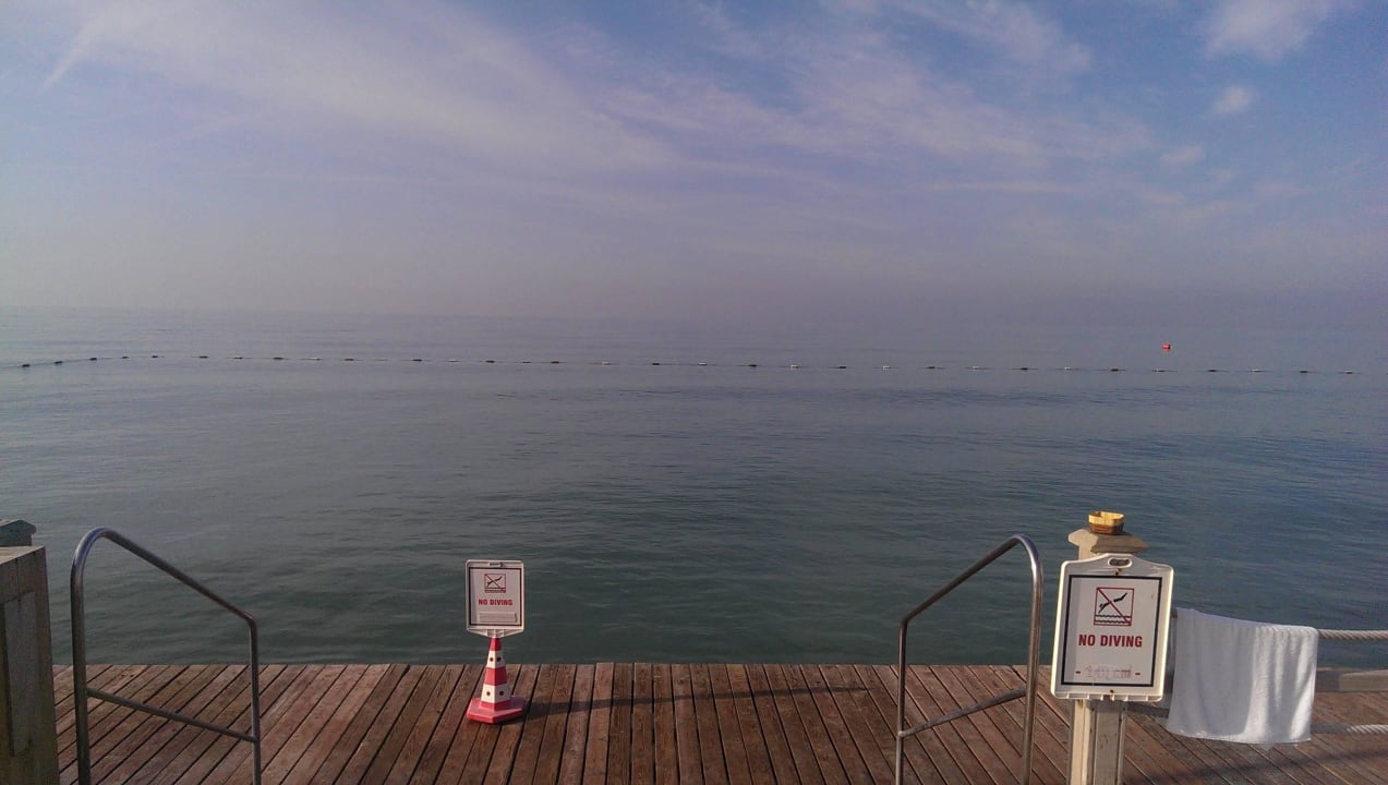 Blick vom Steg Voyage Belek Golf & Spa