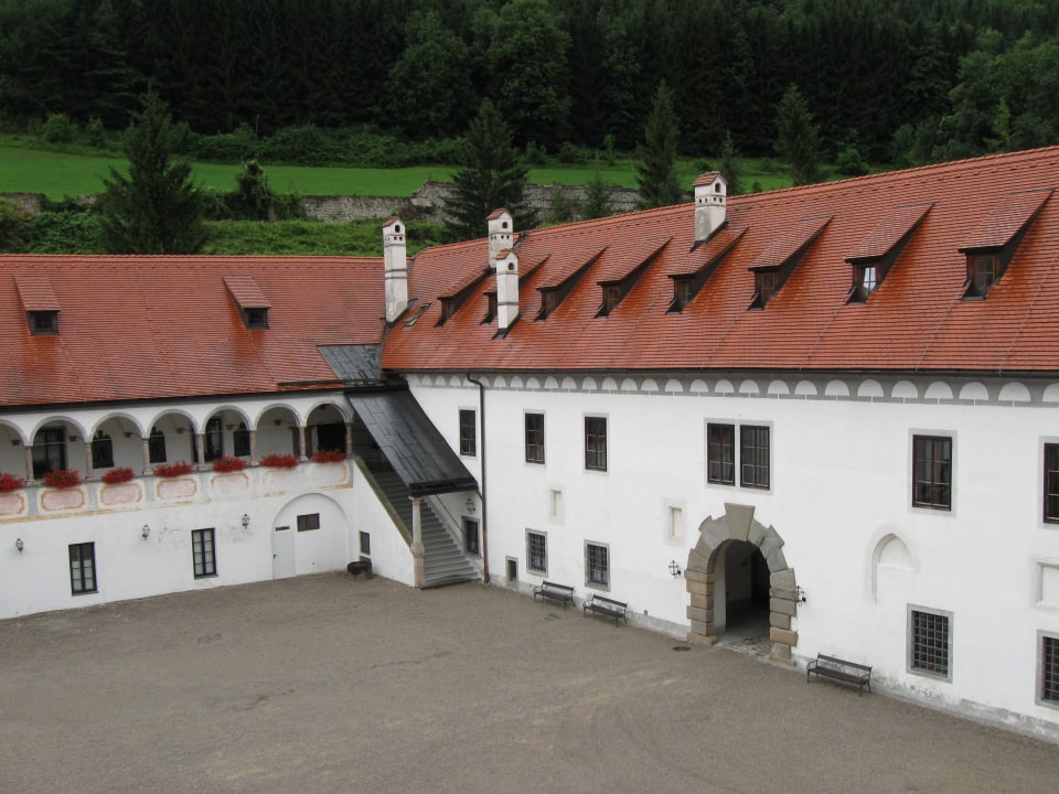 Ausblick Schlosshotel Kartause Gaming