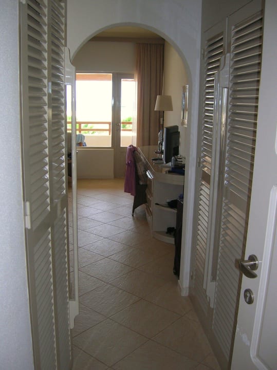 Eingangsbereich Superior Zimmer Hotel Morabeza