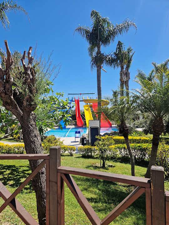 Gartenanlage Sunis Kumköy Beach Resort Hotel & Spa
