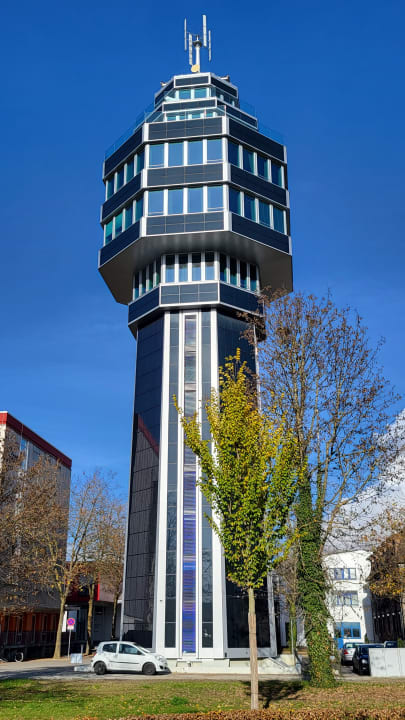 Außenansicht aquaTurm Hotel